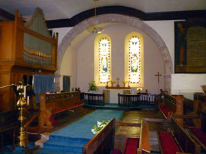 Elizabeth Gaunt and Thomas Fothergill windows in St Oswald's Ravenstonedale