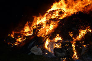 Ravenstonedale bonfire