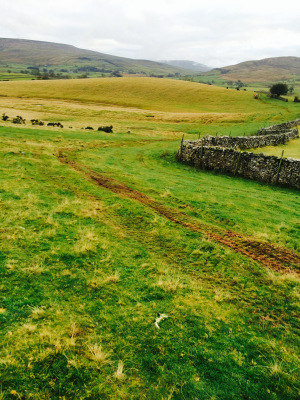 Fell End Broadband. Trenching