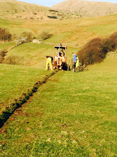 Fell End Broadband. Heading across the valley towards Murthwaite