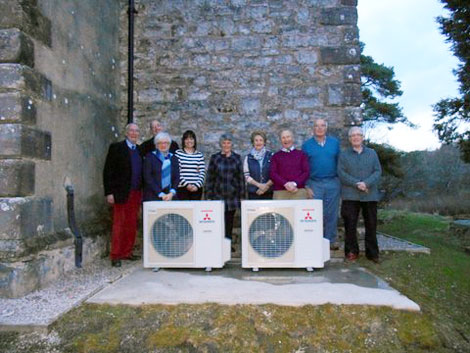 Friends of St Oswalds party to celebrate commissioning of new heating system