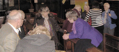 Friends of St Oswalds party to celebrate commissioning of new heating system