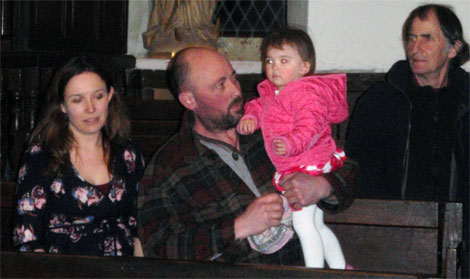 Friends of St Oswalds party to celebrate commissioning of new heating system
