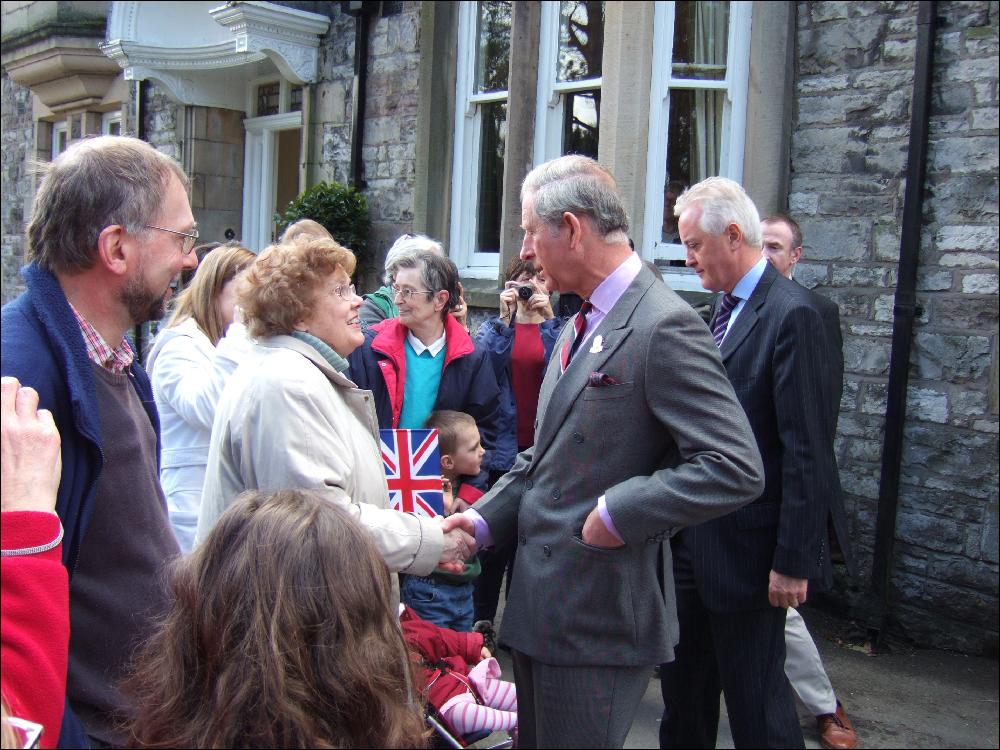 Prince Charles in Ravenstonedale
