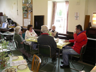 Olwyn, Barbara, Margaret, Janet and Tony