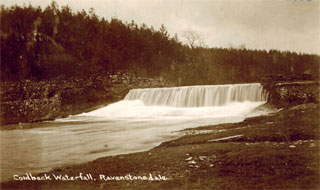 Coldbeck waterfall, Ravenstonedale 1938