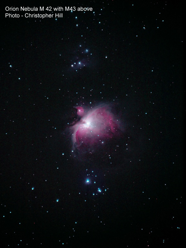 Orion Nebula M 42 with M43